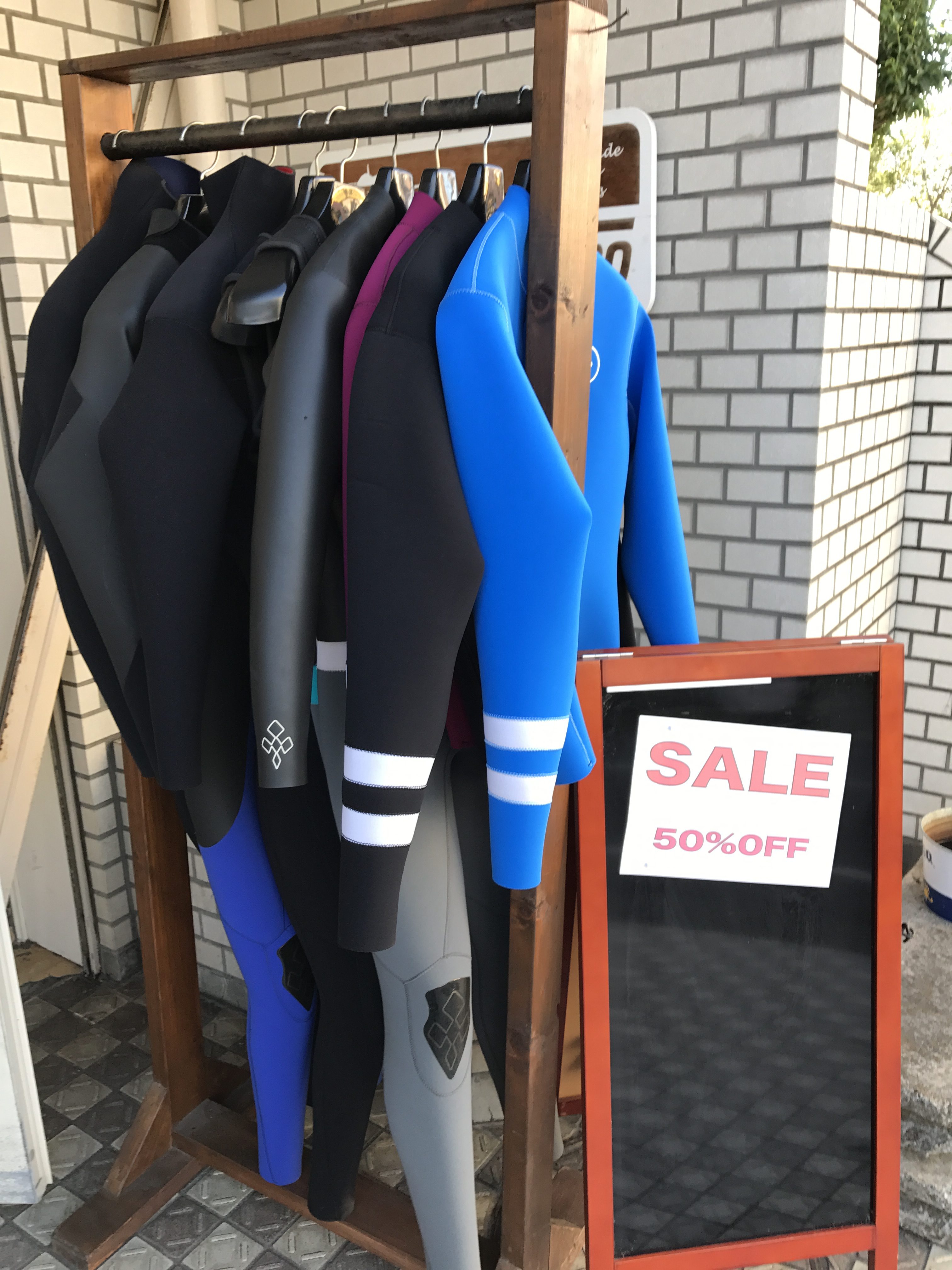 ウェットスーツ既製サイズセール品